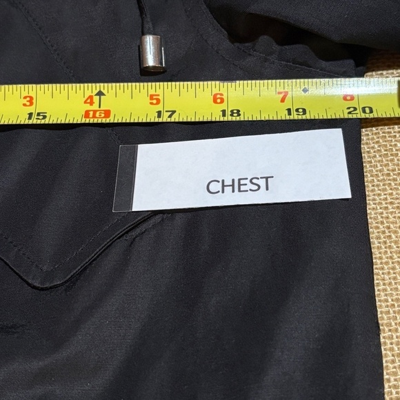 Betsey Johnson Womens Rain Trench Coat Sz S Button & Zip Midi Detective Jacket - Picture 13 of 16